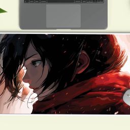TURTLEWINGS Mikasa Attack on Titan Mouse Pad Non Slip Base Mousepad-13