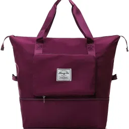 30 L Gym Duffel Bag - Large Capacity Folding Travel Bag, Foldable Travel Duffel Bag - Multicolor-image-48