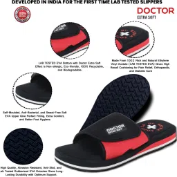 Men's Doctor Extra Soft Ortho Care Orthopaedic and Diabetic Comfort Doctor Slipper, Dr. Slipper, Flip-Flop, Slides and House Slipper for Men's and Boy's Slides Men Slides-17