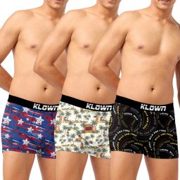 Pack of 3 Printed Men Trunk-image-43