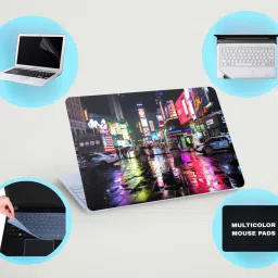 SDM 5IN1LAPTOPSKIN,SCREEN&KEYGAURD PROTECTOR,TRACKPAD,MOUSEPAD15.6INCH482 Combo Set-image-45