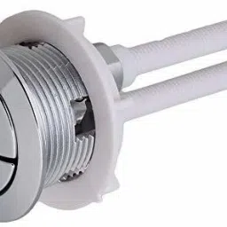 ABS Dual Flush Push Button Medium Size -45mm (Chrome) NEW Flush Tank Lever-15