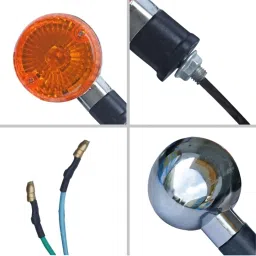 anaisha enterprises Side, Rear, Front Incandescent Indicator Light for Bajaj Boxer image 2