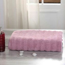 maspar Purple Solid 550 GSM Cotton Bath Towel-picture-17
