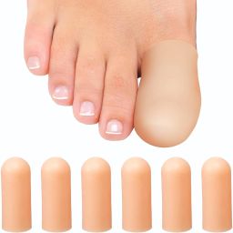 6pcs Silicone Gel Toe Cap, Big Toe Protectors to Provide Relief-image-63