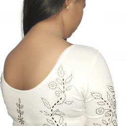Round Neck Women Blouse-image-51