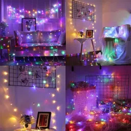 quace 40 LEDs 12 m Multicolor Steady String Rice Lights image 4