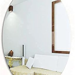 Oval Shape Adhesive Mirror Sticker for Wall Bathroom Mirror-image-12
