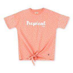 Gini and Jony Typography Printed Cotton Waist Tie-Ups Top-picture-37