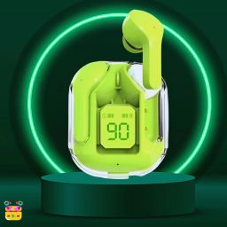 Ultrapods Max Blutooth Earbuds With Transparent Design Case & Led DisplayA157 Bluetooth Headset-image-13
