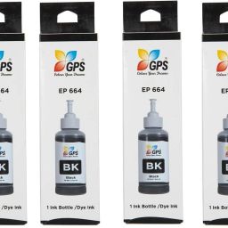 GPS Colour Your Dreams Refill for Epson 6641 ( 70 ML ) Pack Of 4 Tri-Color Ink Bottle-image-45