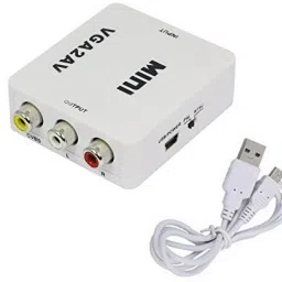 Tobo TV-out Cable Mini VGA to AV Adapter TD-658VC-17