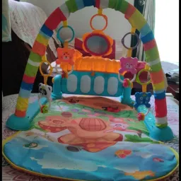 Baby Activity Mat with Keyboard Piano and Detachable Toy Arch-23