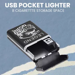 Usb (Cigarette Lighter) Electronic Usb Windproof Rechargeable Lighter SN248 Usb (Cigarette Lighter) Electronic Usb Windproof Rechargeable Lighter SN248 Pocket Lighter-image-42