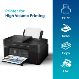 Canon PIXMA MegaTank/Ink Efficient G4770 Multi-function WiFi Color Ink Tank Printer with Black (135 ml) & Color (70 ml) image 5