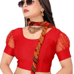 Round Neck Women Blouse-image-26