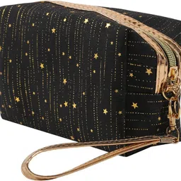 comfystyle Women Black Cosmetic Bag-picture-29