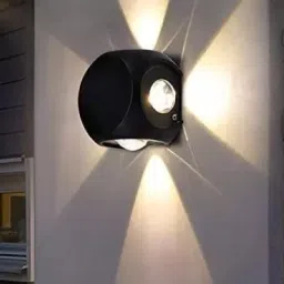 Outdoor UP Down Wall LED | 4 ways Splitter Gate Light Outdoor Lamp-image-21