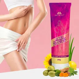 Intimate Area Whitening Cream - Skin Lightening & Nourishing - Natural Skin Care Intimate Cream-image-9