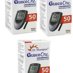 Dr. Morepen BG- 03 GlucoOne 150 Glucometer Strips-28