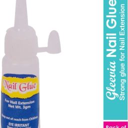 Nail Glue for Acrylic Nail Extension/Nail Art Kit/Artificial Nails or Fake Nails with Super Strong Waterproof Nail Glue with Dropper 3gm Pack (Pack of 6)-10