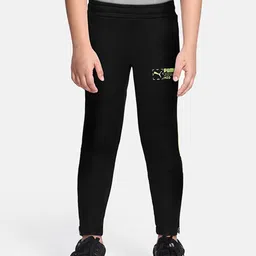 Puma Boys Black Active Sports Poly Pants op B-image-45