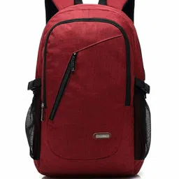 THE CLOWNFISH Unisex Water-Resistant Laptop Bag with USB Charging Port-32