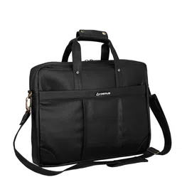 COSMUS Unisex Black PU Laptop Bag-11