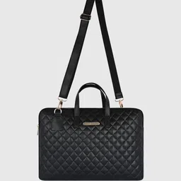 Bagsy Malone Unisex Textured Laptop Bag- Up to 15 inch-image-16