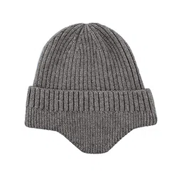 Gajraj Unisex Self Design Woollen Beanie image 4