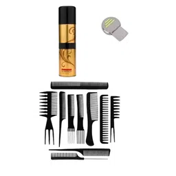 Lenon Set Of 12 Light Weight Combs With Hair Spray-0