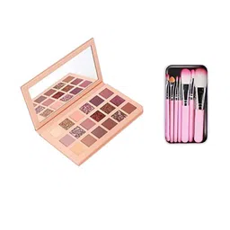 Lenon Set Of 8 Eyeshadow & Makeup Brush-10