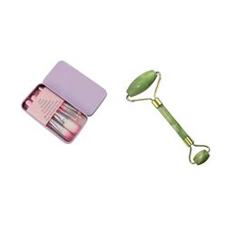 Lenon Set Of 8 Face Massage Roller With Makeup Brushes-image-65