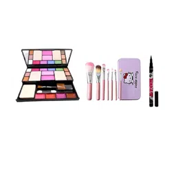 Lenon Set Of 8 Makeup Kit With Brush & Eyeliner-13