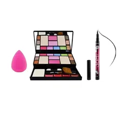 Lenon Set Of 3 Eyeshadow Palette With Eyeliner Combo-22