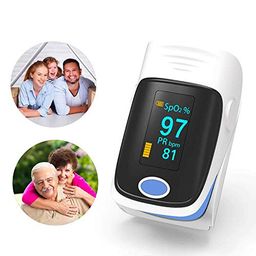 Xtore Fingertip Pulse Oximeter, Digital Oxygen Saturation Monitor with Plethysmograph and Perfusion Index | Heart Rate and SpO2 Levels Meter with OLED Display for Adult image 5