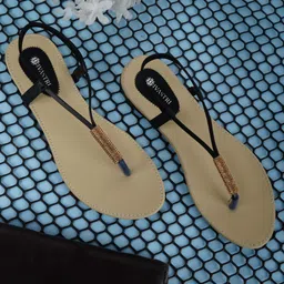DIVASTRI Women T-Strap Flats-53