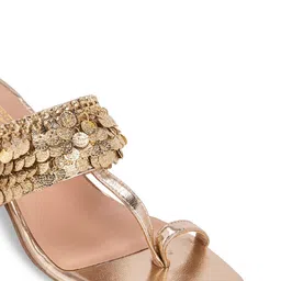 5 ELEMENTS Embellished Block Heels image 4