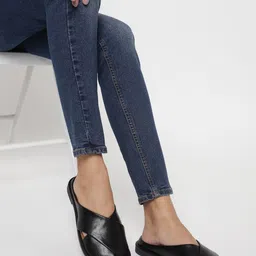 Truffle Collection Women T-Strap Flats With Buckle-picture-44