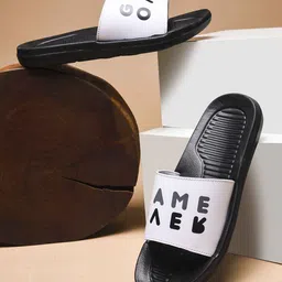 PERY PAO Men Printed Sliders-picture-14
