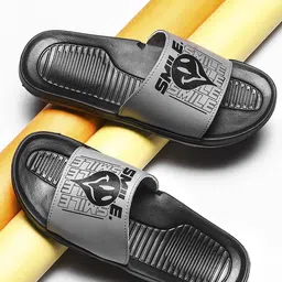 PERY PAO Men Printed Sliders-picture-39