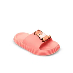 Yellow Bee Girls Cow Design Applique Sliders-21