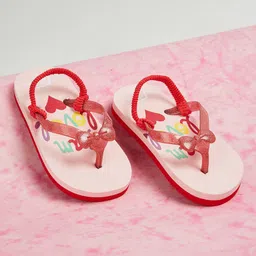 Fame Forever by Lifestyle Girls Pink & Red Printed Room Slippers-29