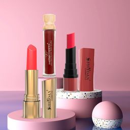 SHRYOAN Set of Long Lasting Lipstick + Non Transfer Lipstick + Lip Gloss-picture-11