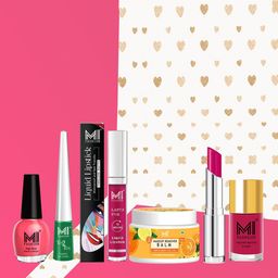 MI FASHION Get the Perfect Look At Home Pack Of 7 Professional  Makeup Kit-A179-Green-41