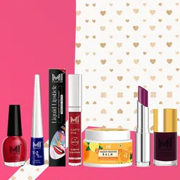 MI FASHION Achieve the Perfect Look Set Of 7 Makeup Kit-37