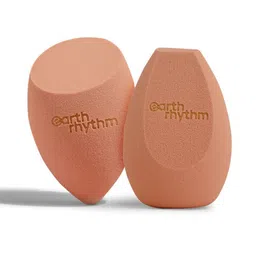 Earth Rhythm Set Of 2 Three Cut & Olive Cut Makeup Beauty Blender-1