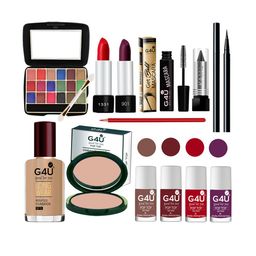 G4U Makeup Set for Beginners and Professionals Include Eyeshadow Nail Paint Etc A29-38