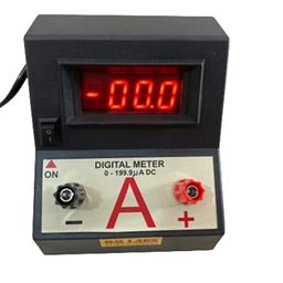 Digital Black Stand Meter LED Type (0-199.9 uA) Brand OM LABS image 2