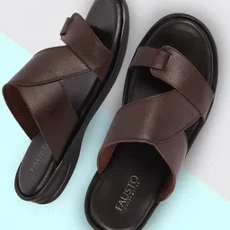 FAUSTO Men Slip-On Comfort Sandals-picture-38
